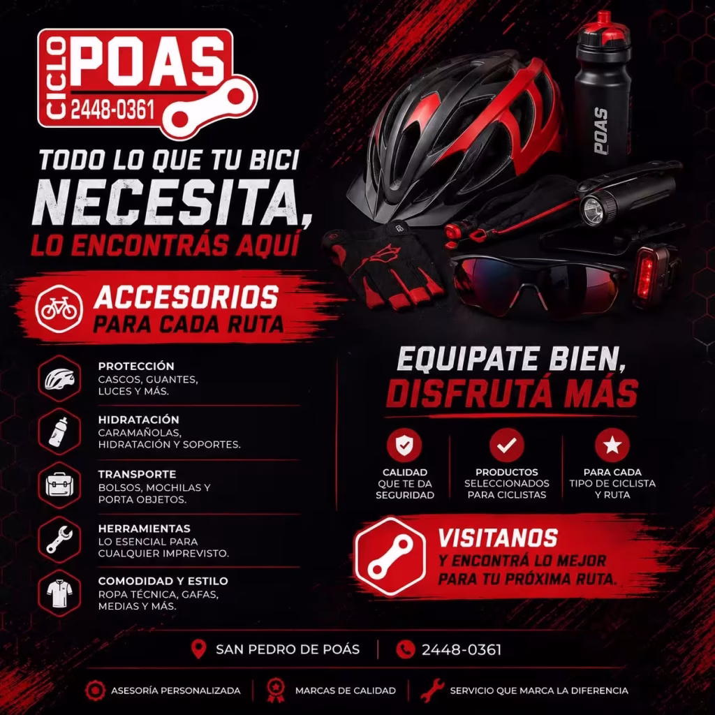 acceosrios ciclo poas